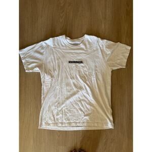 NEIGHBORHOOD White S/S Logo Tee